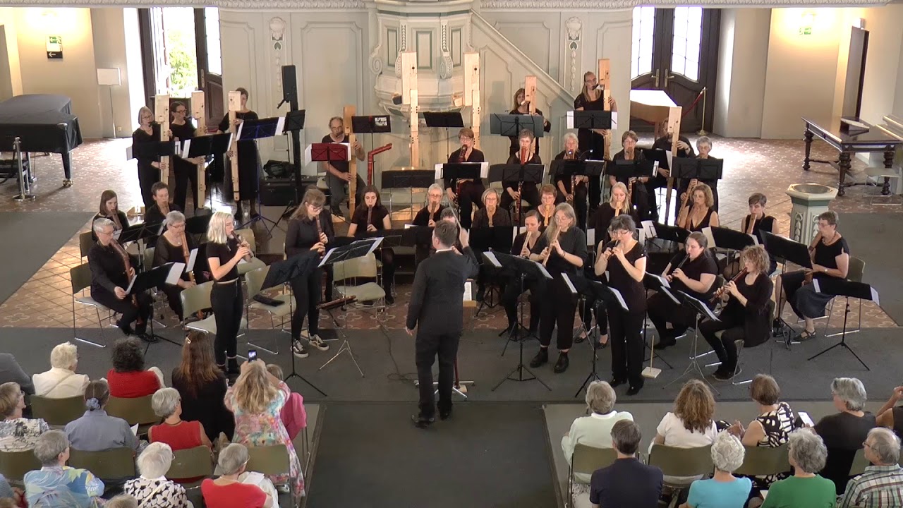 J.S. Bach Brandenburgisches Konzert Nr. 2 BWV 1047 (I) Allegro arr. for recorder orchestra