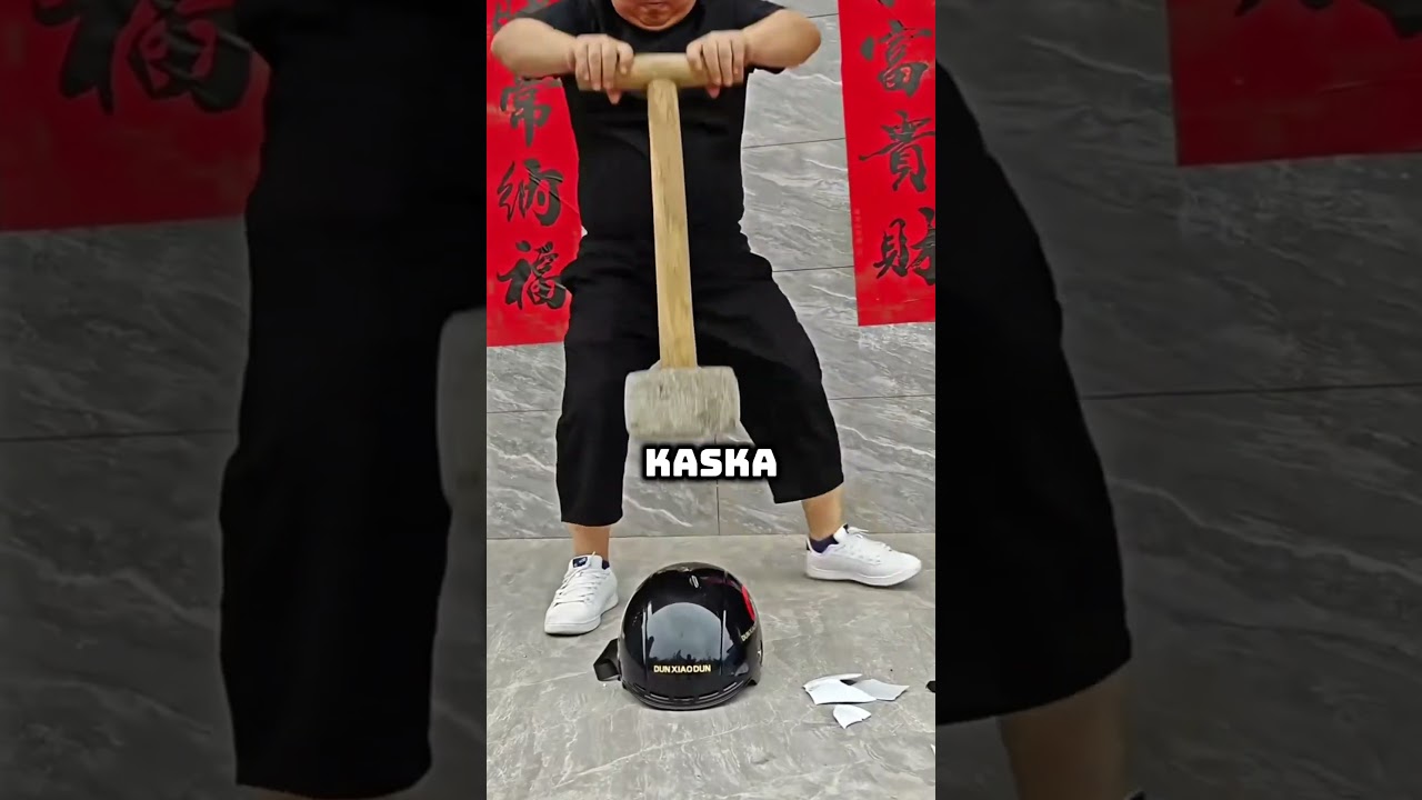 D&uuml;nyanın En Sağlam Kaskı!