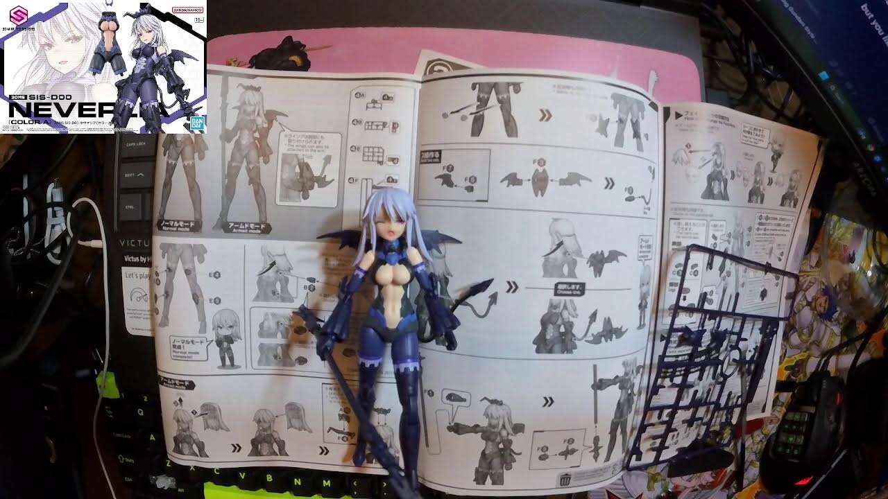 🪄☠️🔥Making Gundam Style Model Live :)