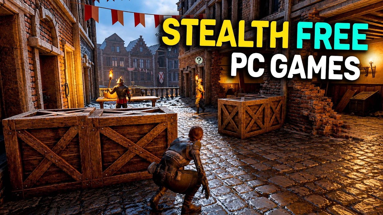 Top 8 Best FREE Stealth Games for PC to Play in 2026