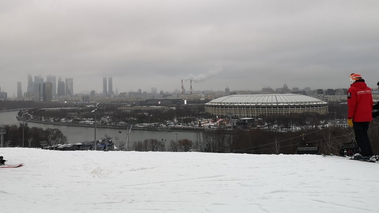 Воробьёвы горы. 30 декабря 2024. Москва.