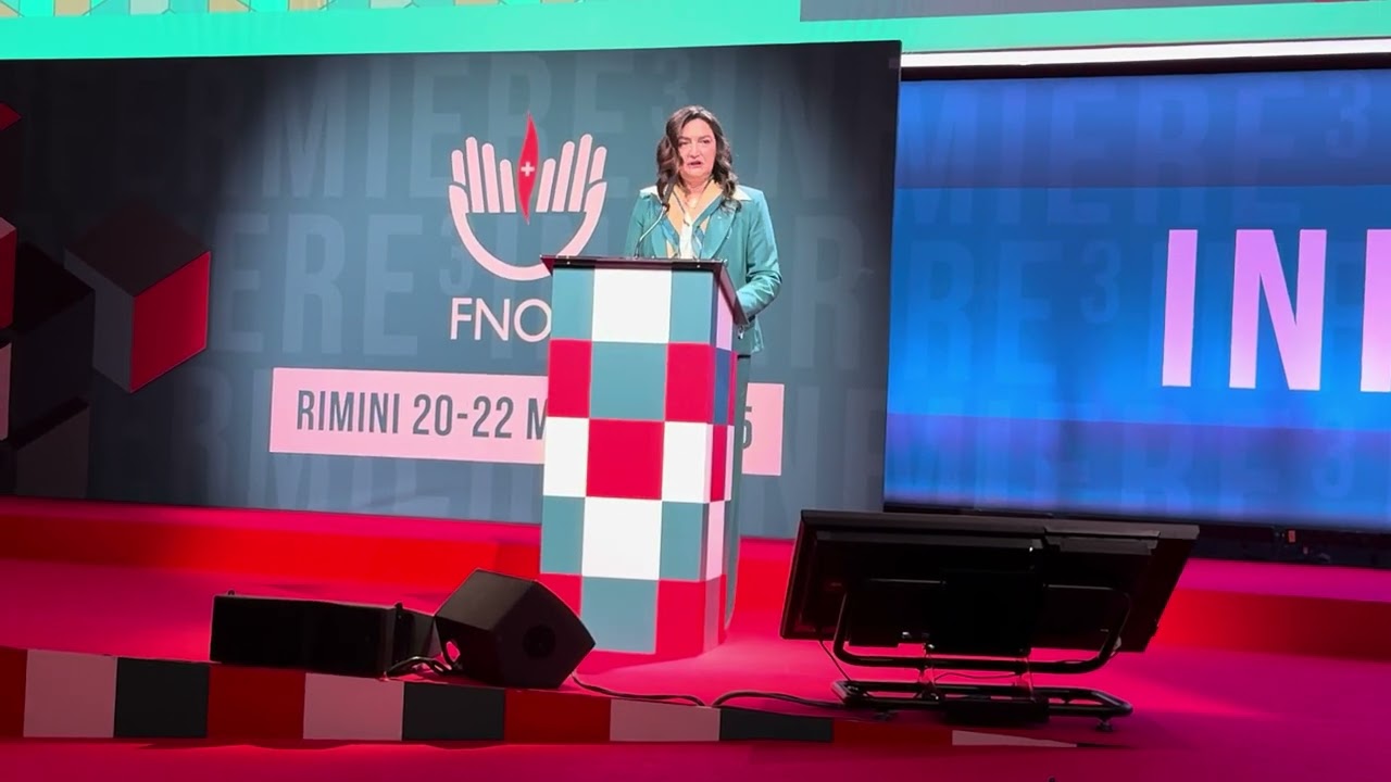 INFERMIERE3 (TERZO CONGRESSO NAZIONALE FNOPI) Relazione di Barbara Mangiacavalli