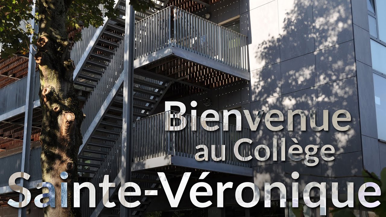 Je découvre le Collège Sainte-Véronique avec Aurélie et Jules !