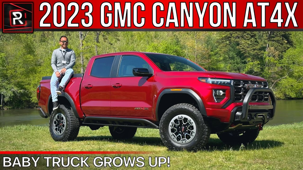 The 2023 GMC Canyon AT4 Is A Segment Leading Midsize Premium Truck