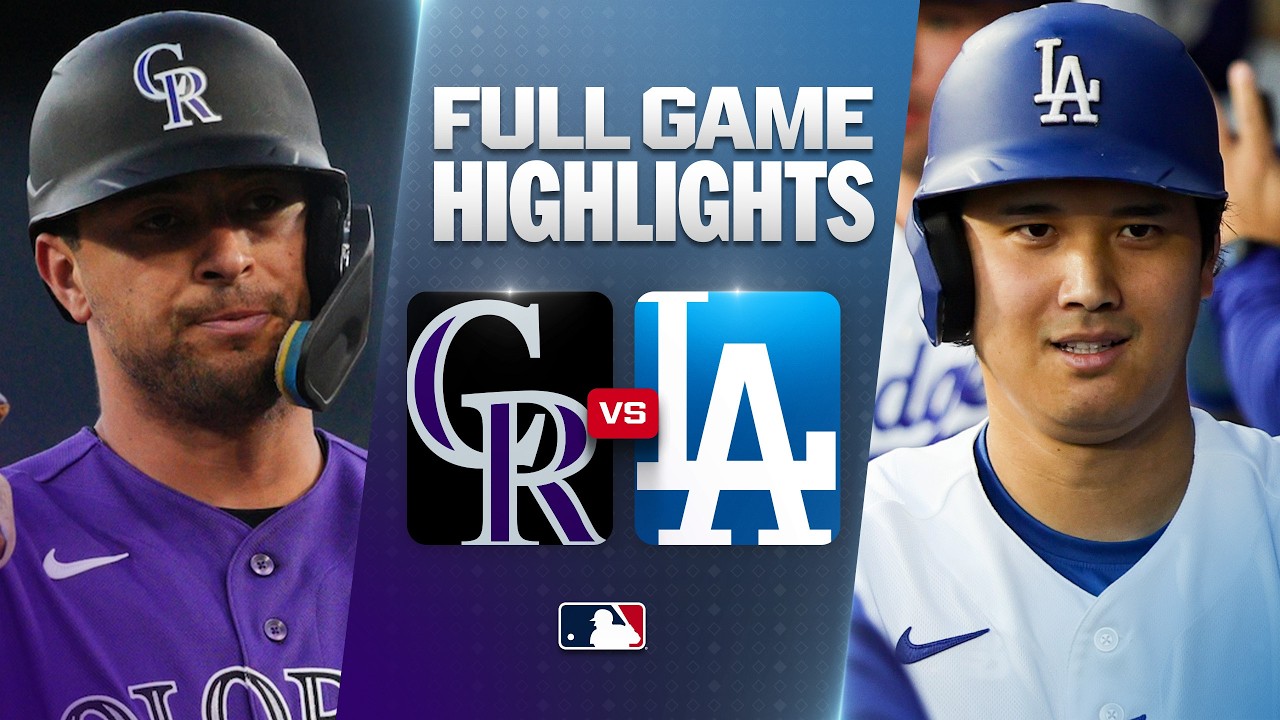 ROCKIES vs. DODGERS: Official Full Game Highlights (July 6) | 2026 MLB Season
