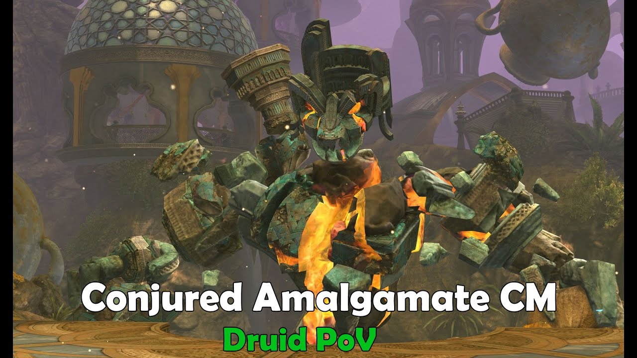 GW2 | Conjured Amalgamate CM | Solo Heal Alacrity Druid | PoV + Tips-ish