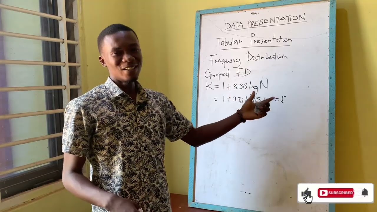 Introduction to Data Presentation 