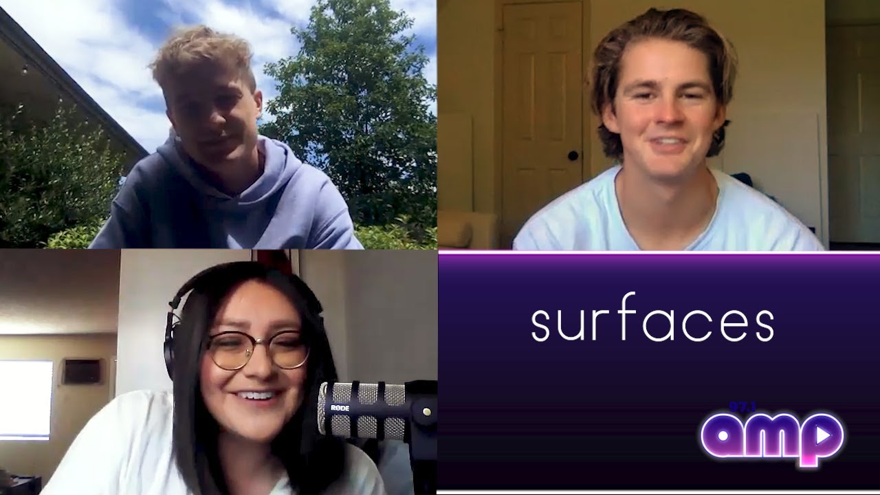 Surfaces compares music to food in our Amp Zoom Room with Christen Limon