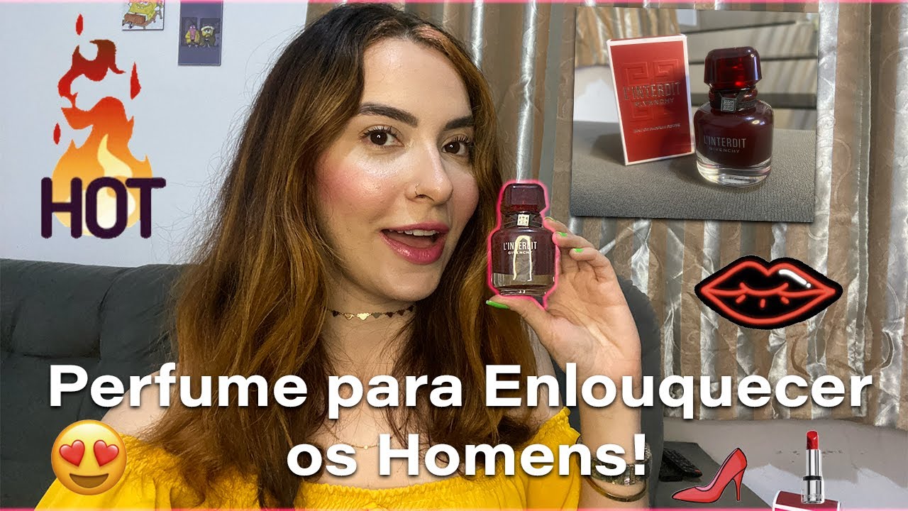 L' Interdit Rouge da Givenchy - Perfume para Enlouquecer os Homens!