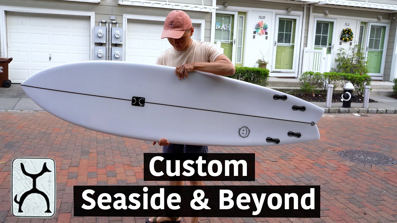 Custom Rob Machado Seaside and Beyond Surfboard - Unboxing Experience