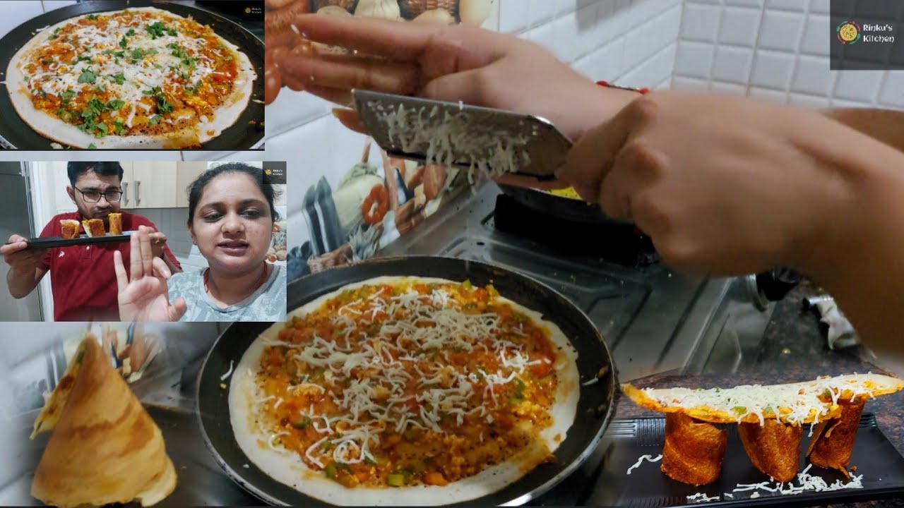 Jini Dosa recipe | Tower dosa🤣 recipe | sooji dosa recipe  | how to make instant dosa?|cap dosa