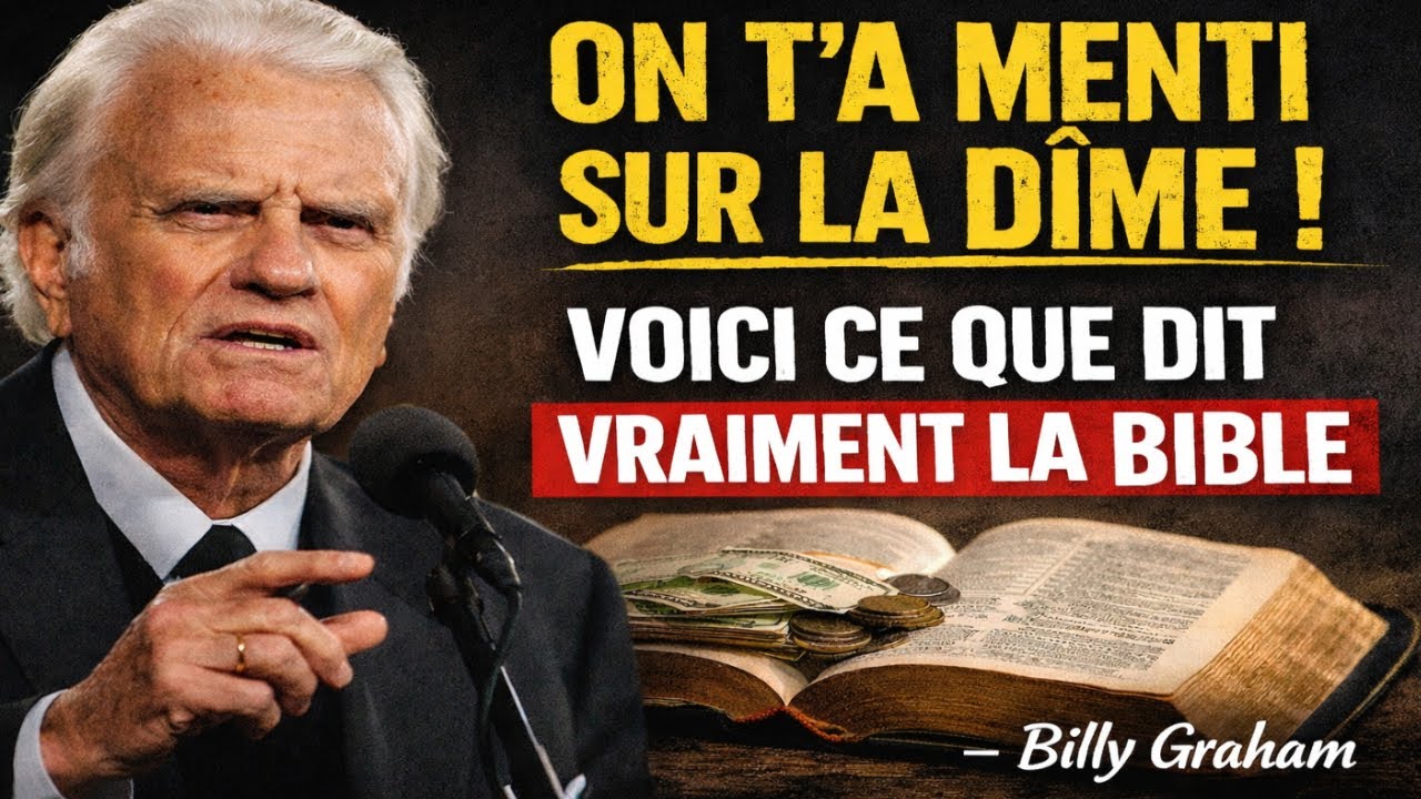 Voici ce que la BIBLE enseigne RÉELLEMENT sur la DÎME – Billy Graham