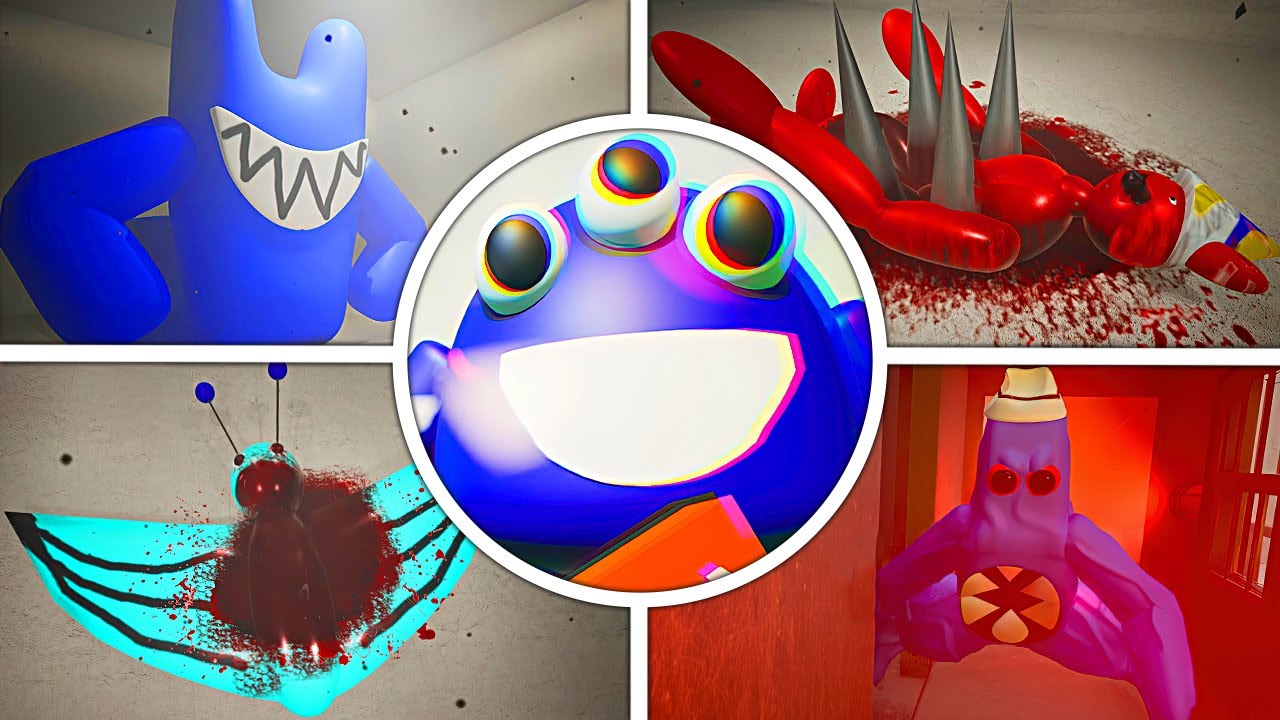 Horror's Bus 7 🚌 All Jumpscares + Ending (Garten of Banban 7 Parody)