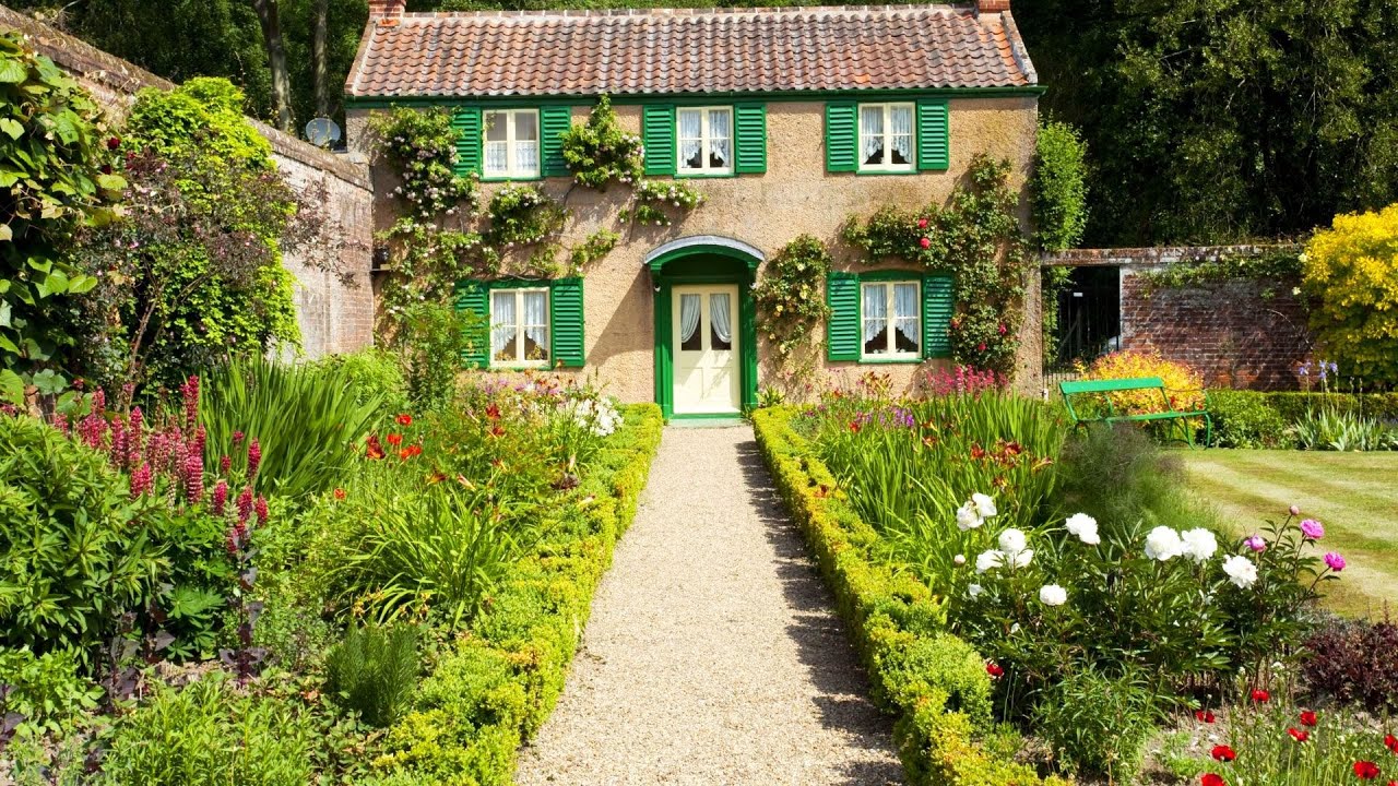 FORMAL COTTAGE GARDEN DESIGN IDEAS | HOW TO CREATE UNIQUE ENGLISH COUNTRY FLOWER GARDEN IDEAS