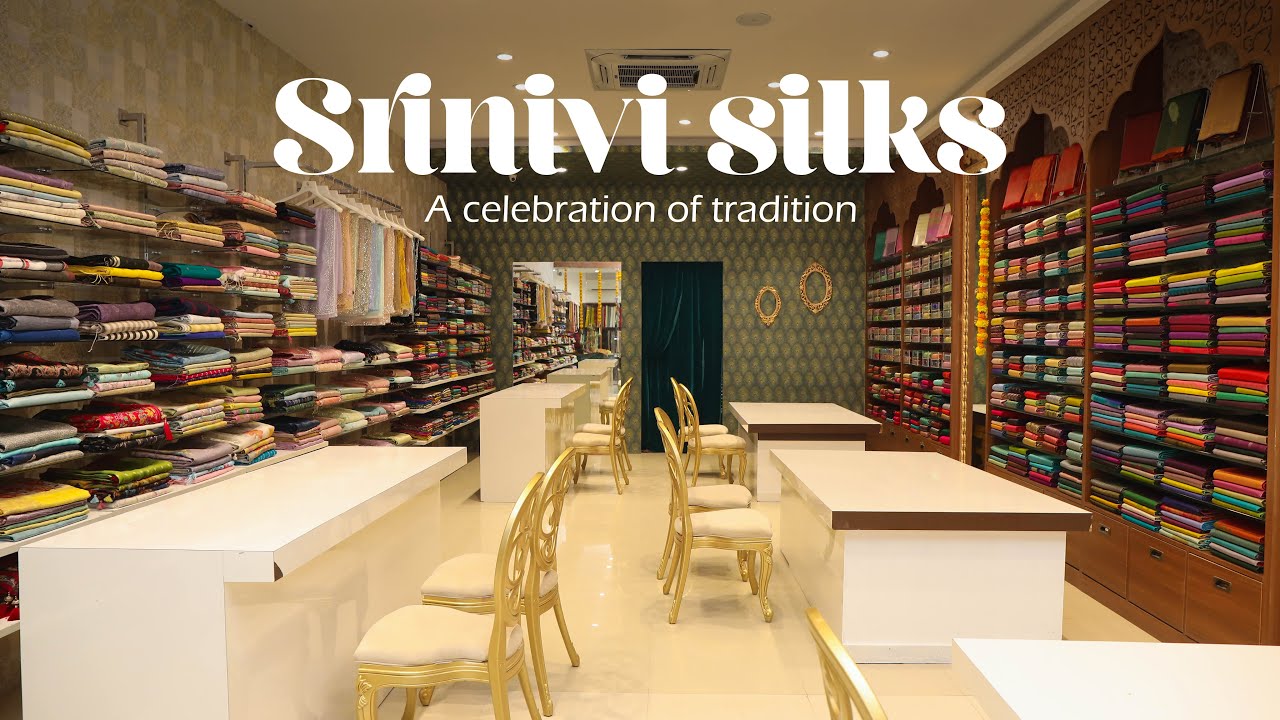 Our srinivi silks grand opening ♥️