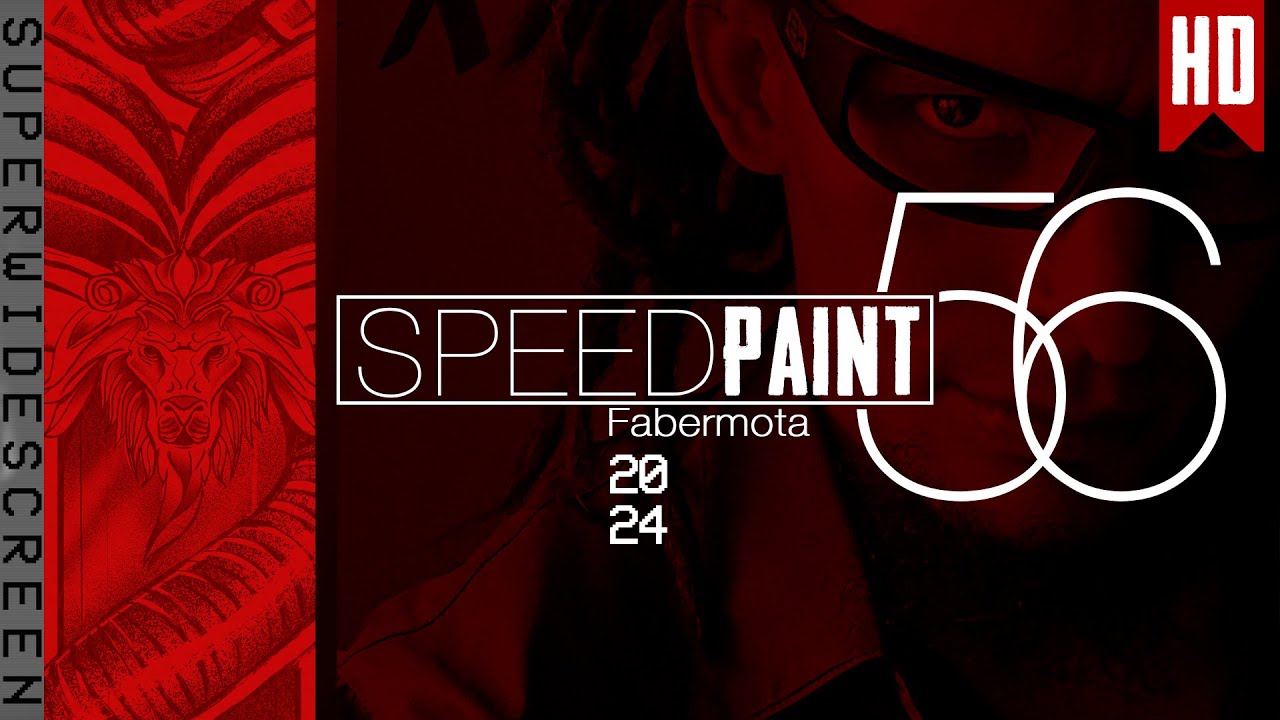 FaberMota #56 || #SpeedPaint​ 2024 || Tattoo - Espada da palavra - Art 4K