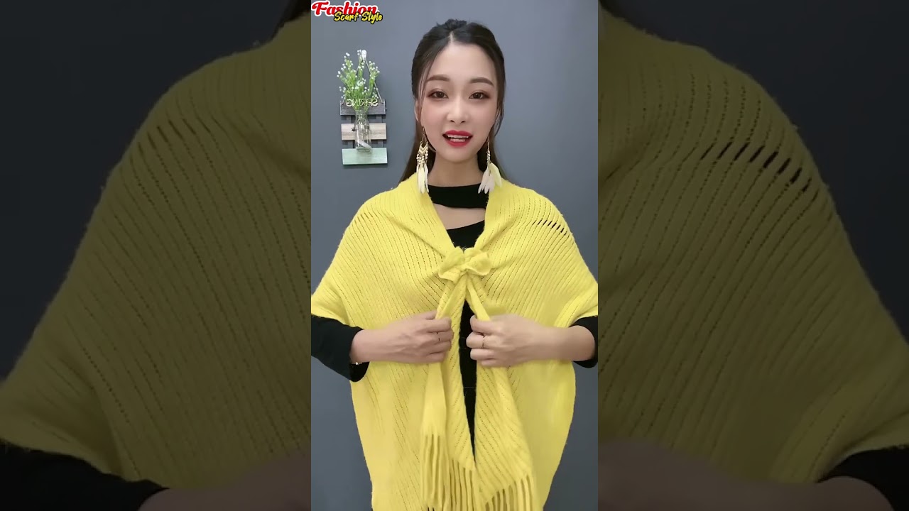 Slay Every Look with These Scarf & Necktie Styles! 👑 #fashionforward #scarfhacks #necktietips