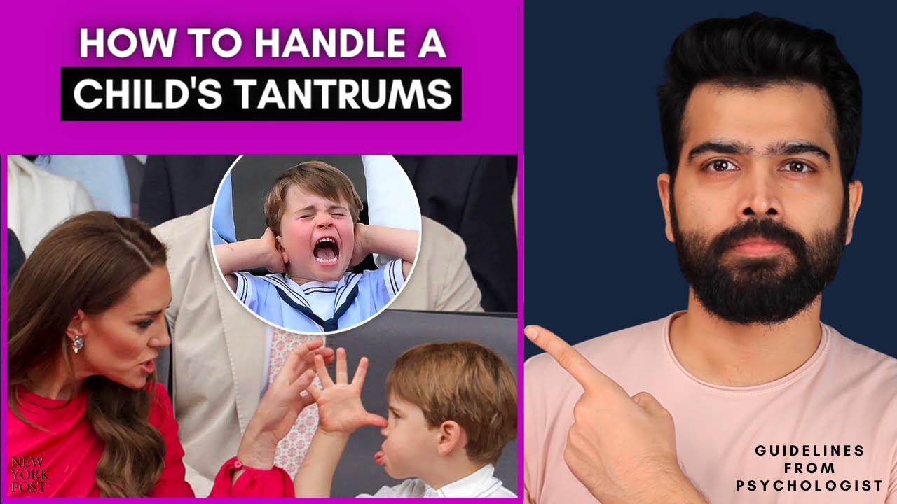 Embarrassed by your child's tantrums in public? Handle it like a pro :)