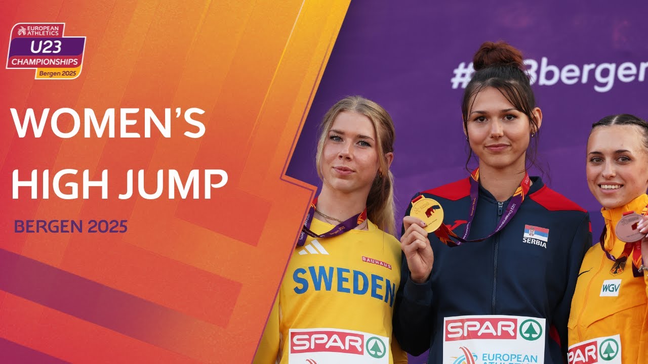 Women's High Jump REPLAY | Bergen 2025 European Athletics U23 Championships