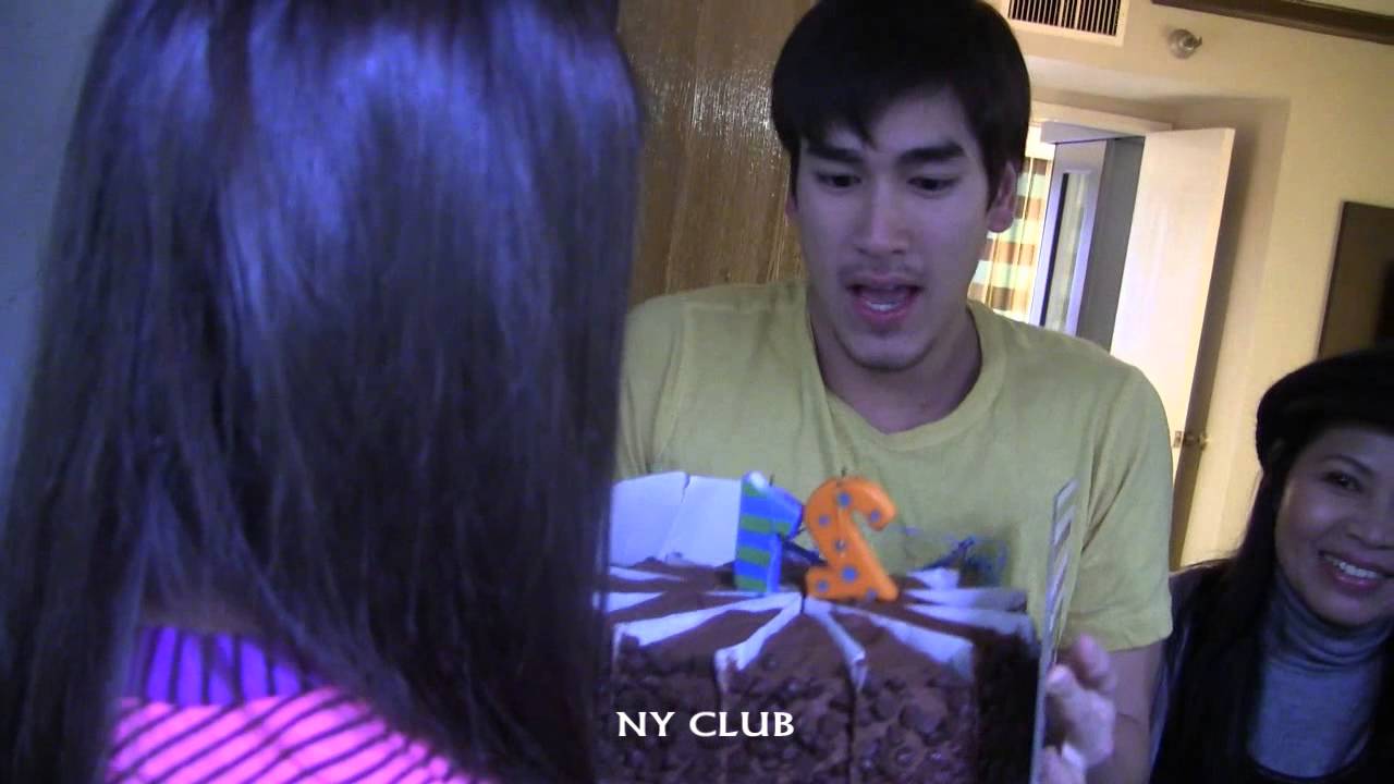 [NY CLUB:Fancam] Surprise Birthday to Nadech @ Radisson Suite LA 17/12/12