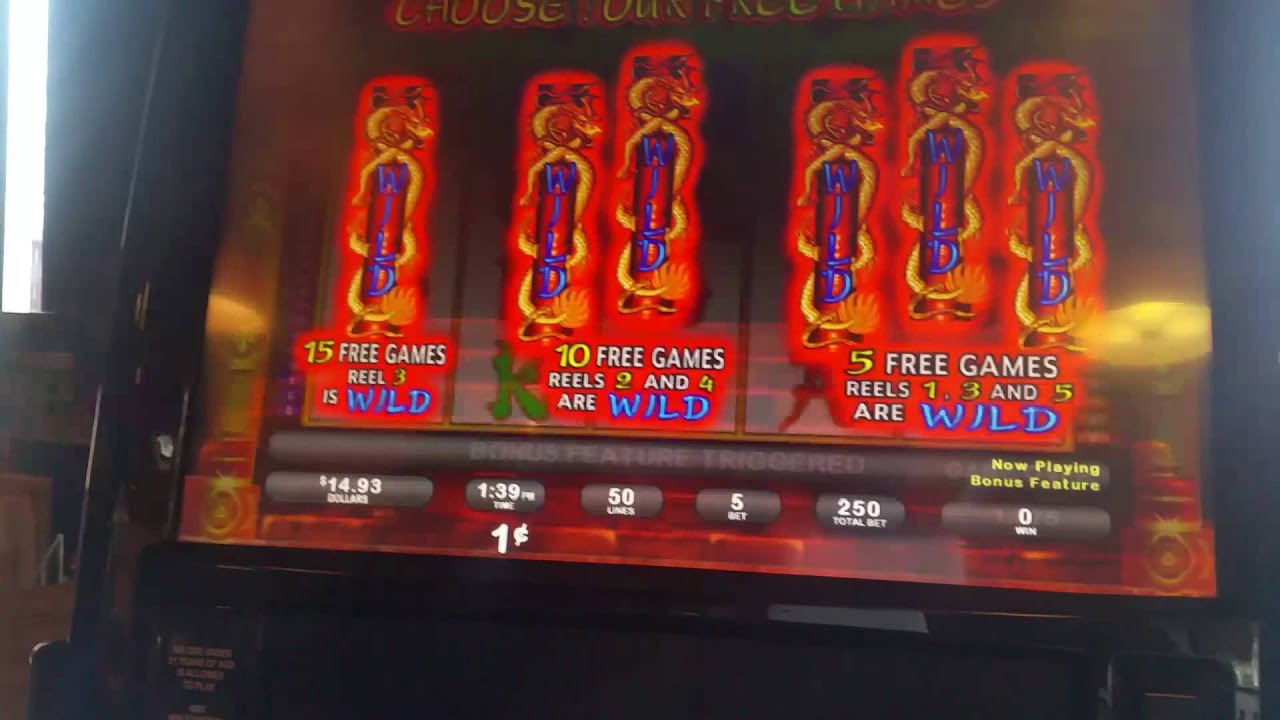Dragon's Temple*RARE All 5 Dragon Screen*Big Win*Max Bet Bonus*