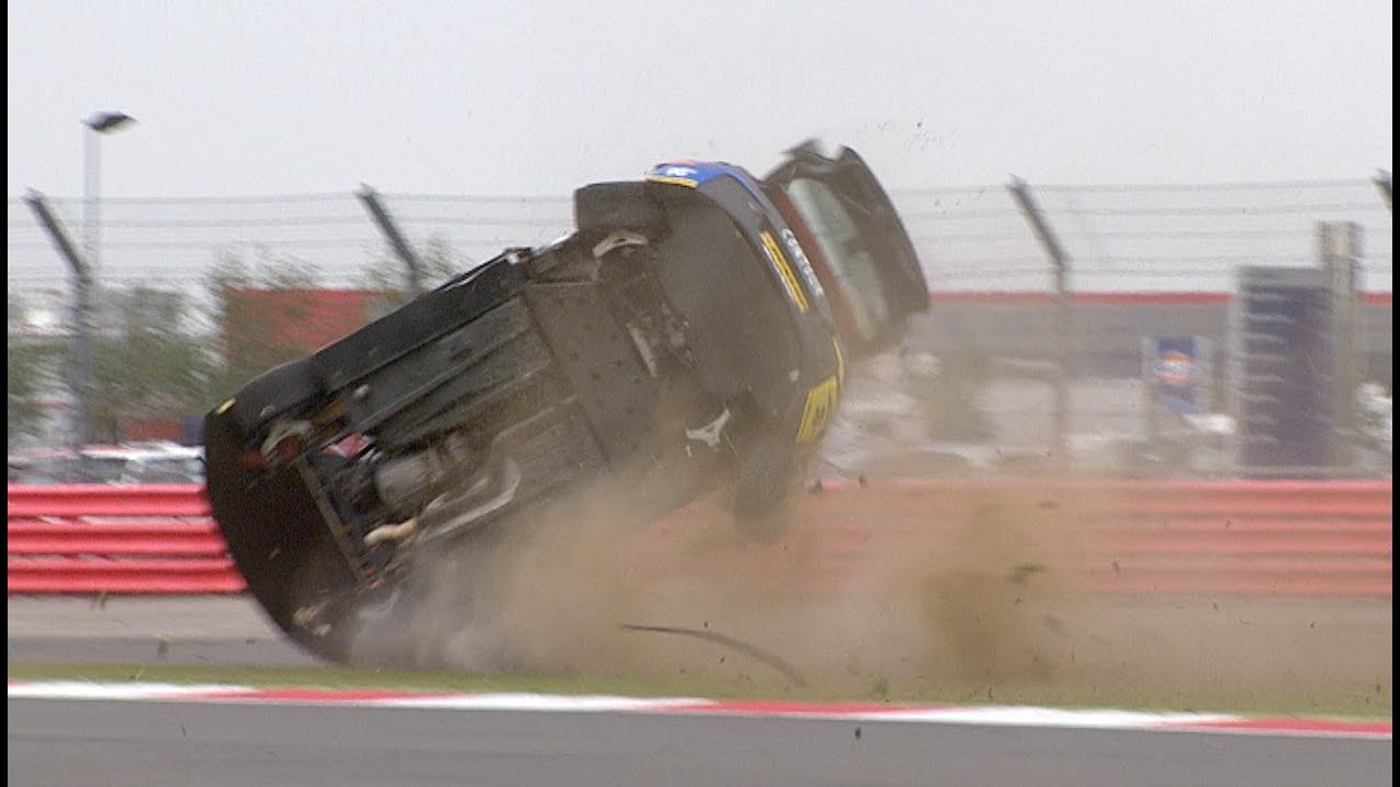 ROB COLLARD'S HUGE SMASH AT SILVERSTONE | BTCC 2014
