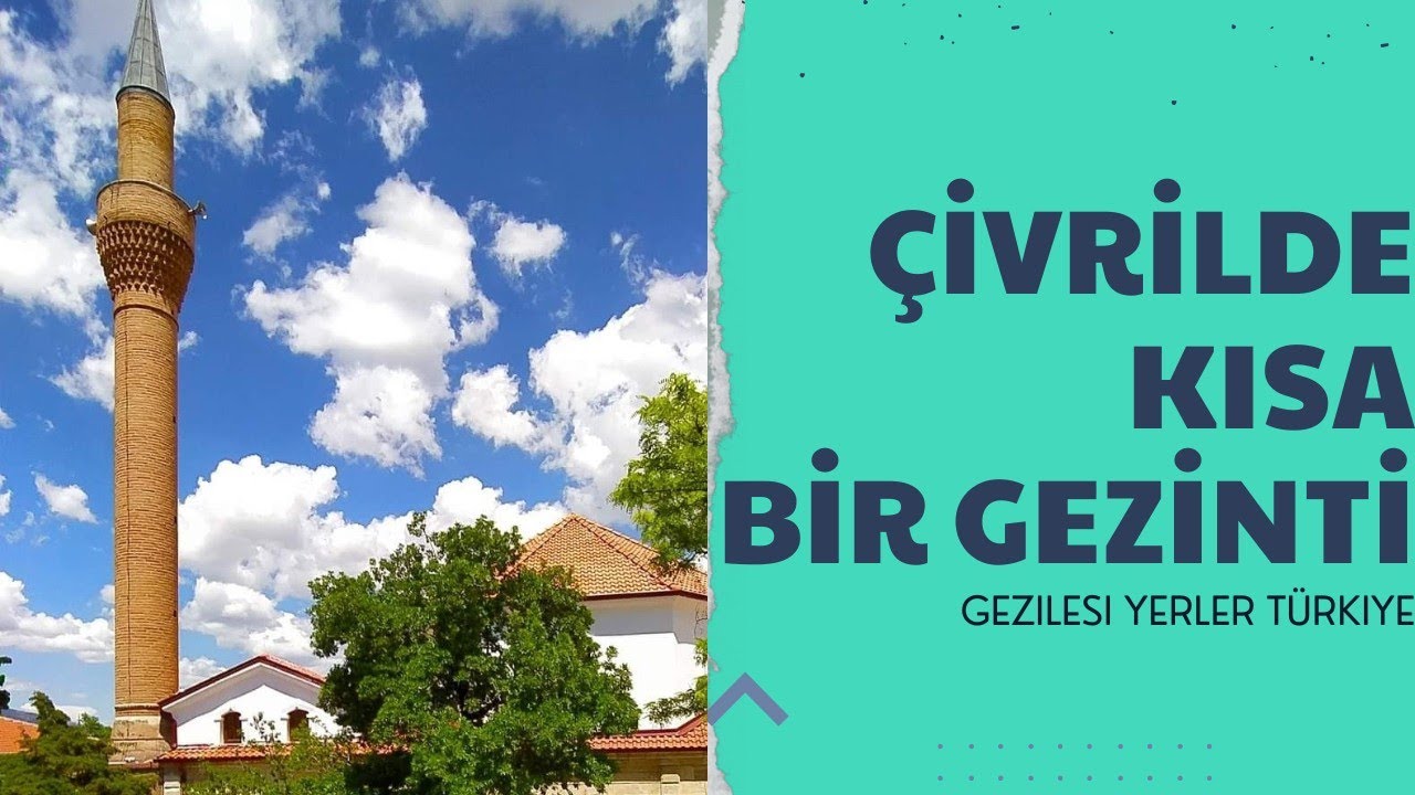 ÇİVRİL OVASI, KARLI DAĞLAR VE ÇİVRİL'DE KISA BİR GEZİNTİ...