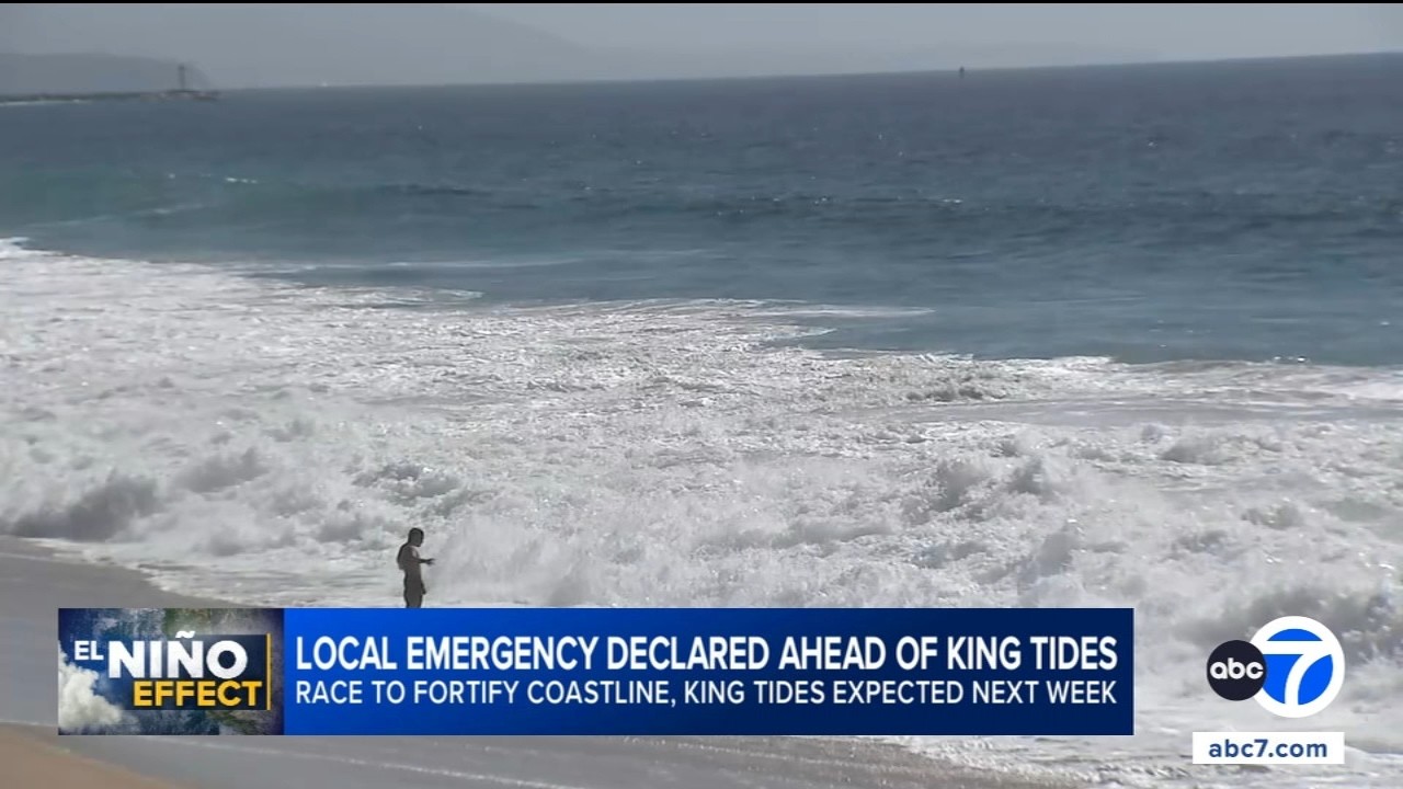 Orange County seaside town declares state of emergency ahead of expected king tides