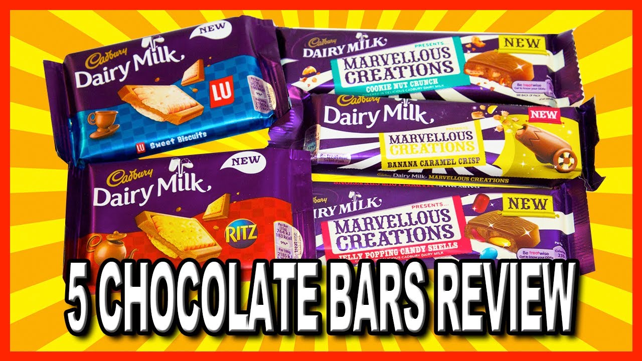 5 Dairy Milk Chocolate Bars &hearts; Treats From The United Kingdom