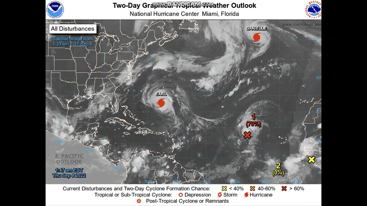 2022 Atlantic Hurricane Season (NHC Satellite Imagery)