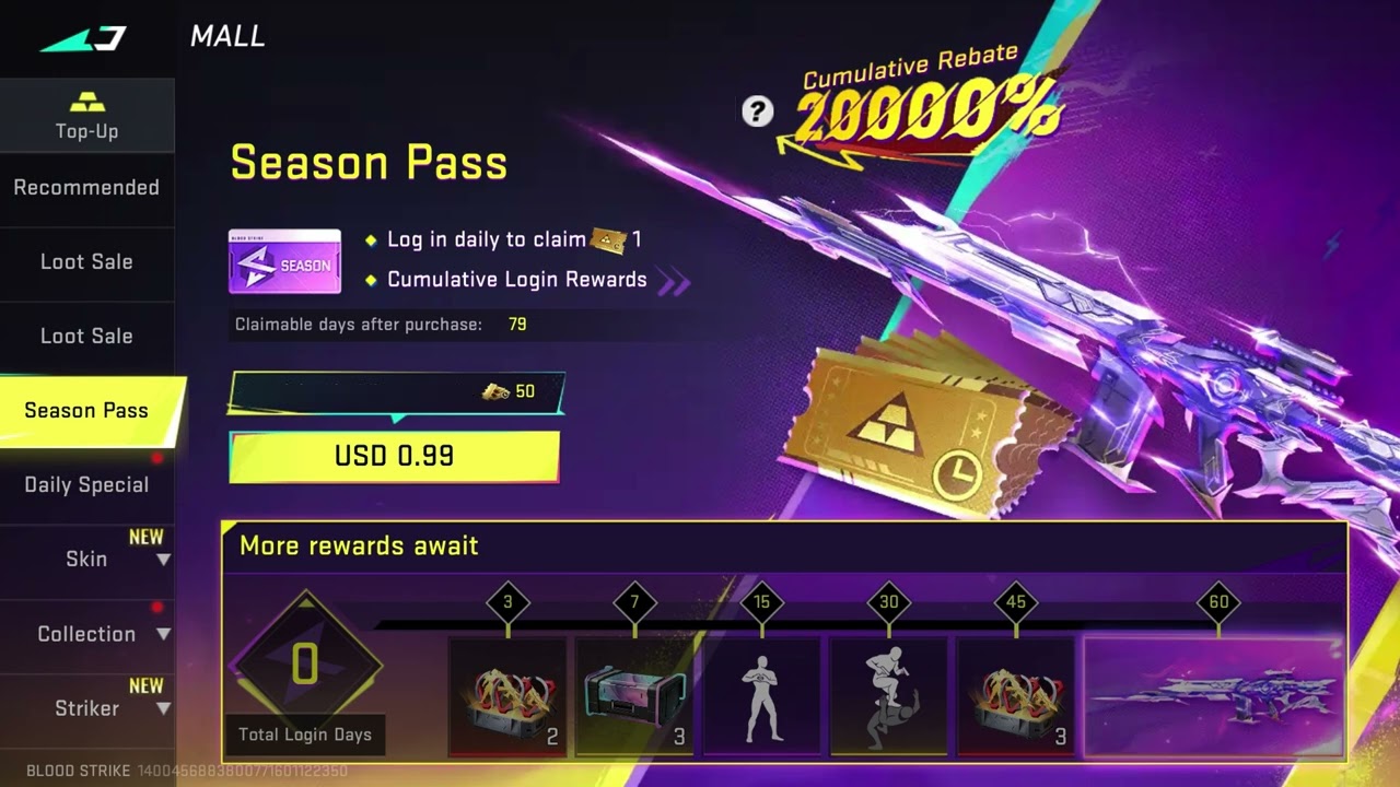SEASON PASS WITH THE SCAR SKIN