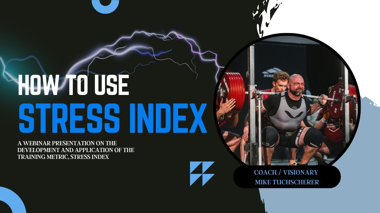 Stress Index Training Metric: How to use it.