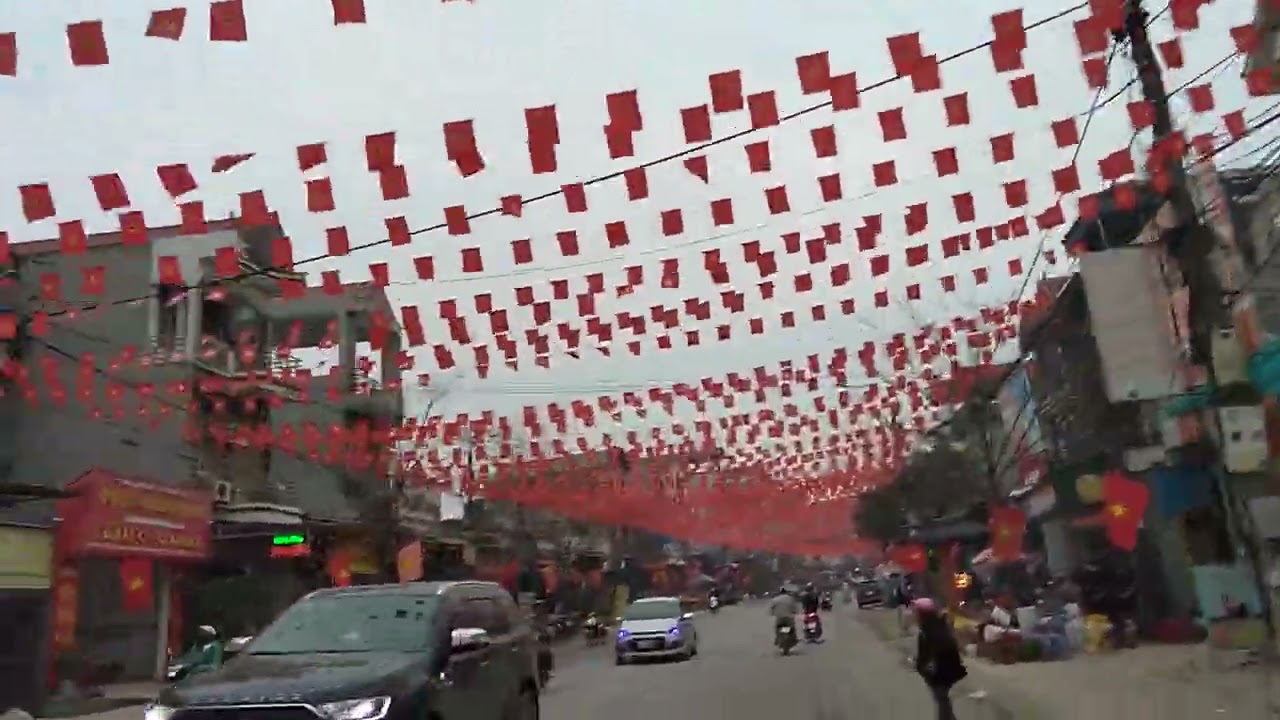 Trung Tâm xã Hữu Lũng, thị trấn Mẹt cũ chiều 27 Tếtt
