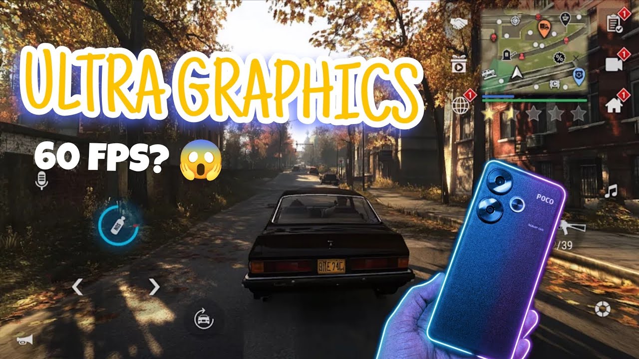 MAD OUT 2 IN POCO F6 | ULTRA GRAPHICS 60FPS | #madout2 #pluckyninja