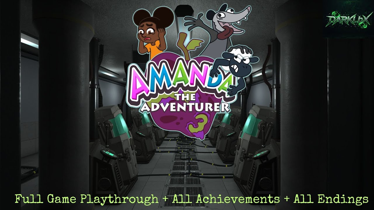 Amanda the Adventurer 3 (Full Game Playthrough + All Achievements + All Endings)