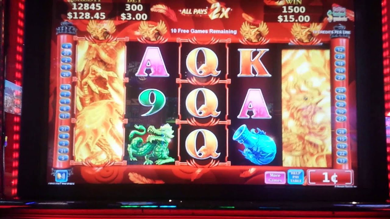 *NEW GAME* Opulent Phoenix (Konami) - MAX BET BONUS ROUNDS