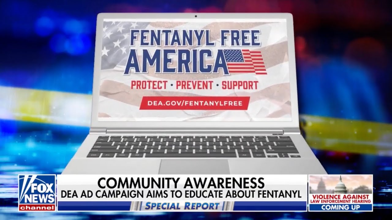 Fox News exclusive with DEA Administrator Cole about DEA's Fentanyl Free America campaign