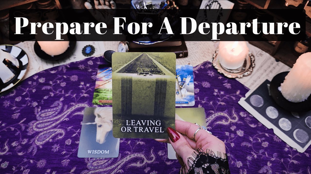 YOU WILL BE LEAVING SOON AND YOUR NEXT DESTINATION IS BLESSED…PREPARE FOR DEPARTURE
