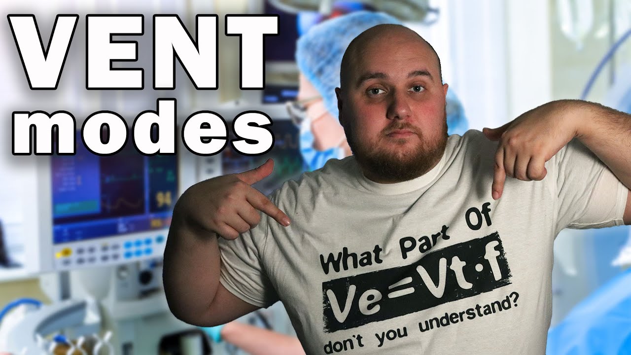 Vent Modes explained | Basics of mechanical ventilation | respiratory therapist | 4k