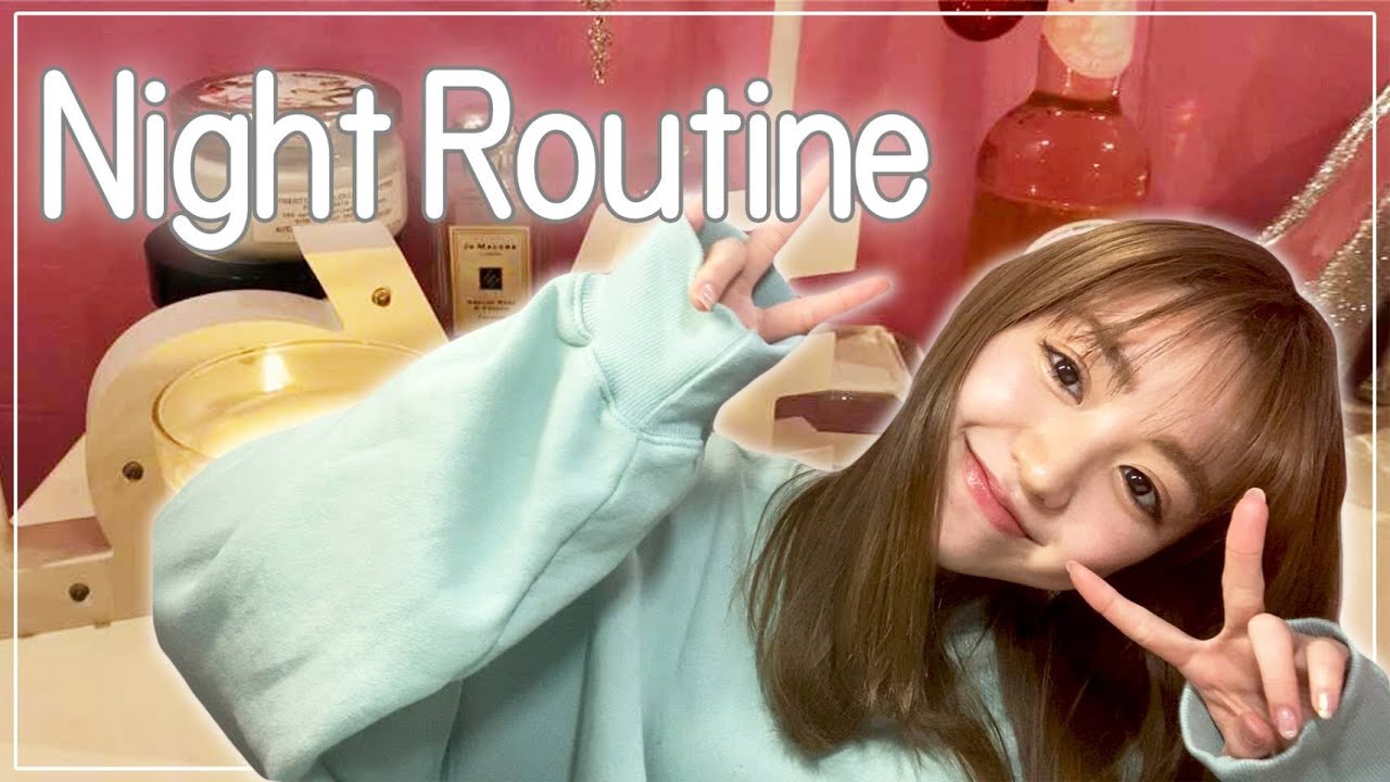 のんのんのナイトルーティーン【Popteenモデル】