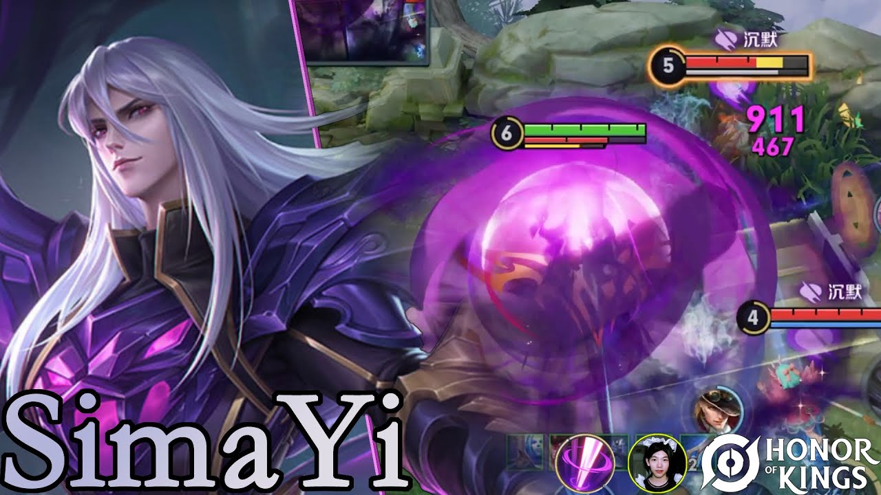 Honor of Kings（SimaYi）Dark Magic Series Skin｜Skin da Série Magia Escura