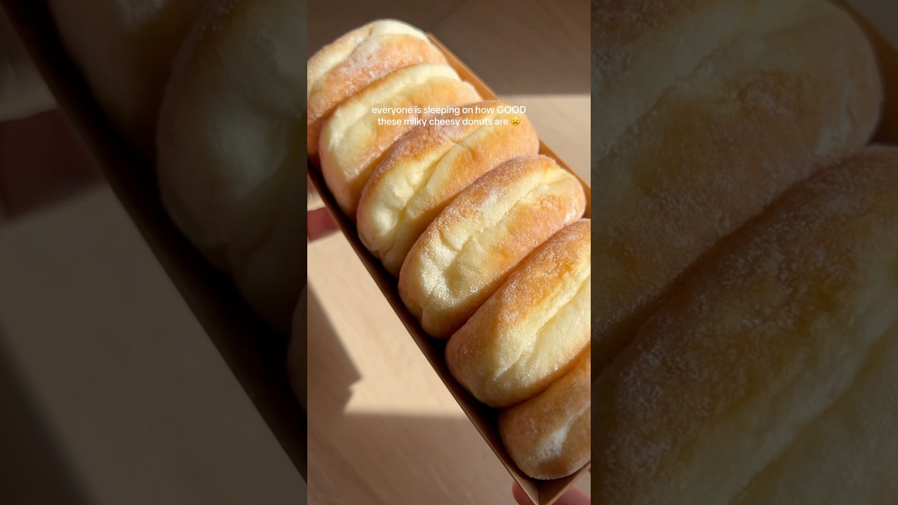 Missing these donuts from Farine! 😭 really the best milky cheese donuts 🫶🏼 fight me 😤
