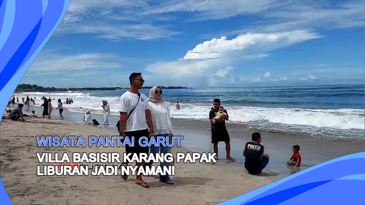 Wisata Pantai Garut! Villa Basisir Karang Papak, Liburan Jadi Nyaman!