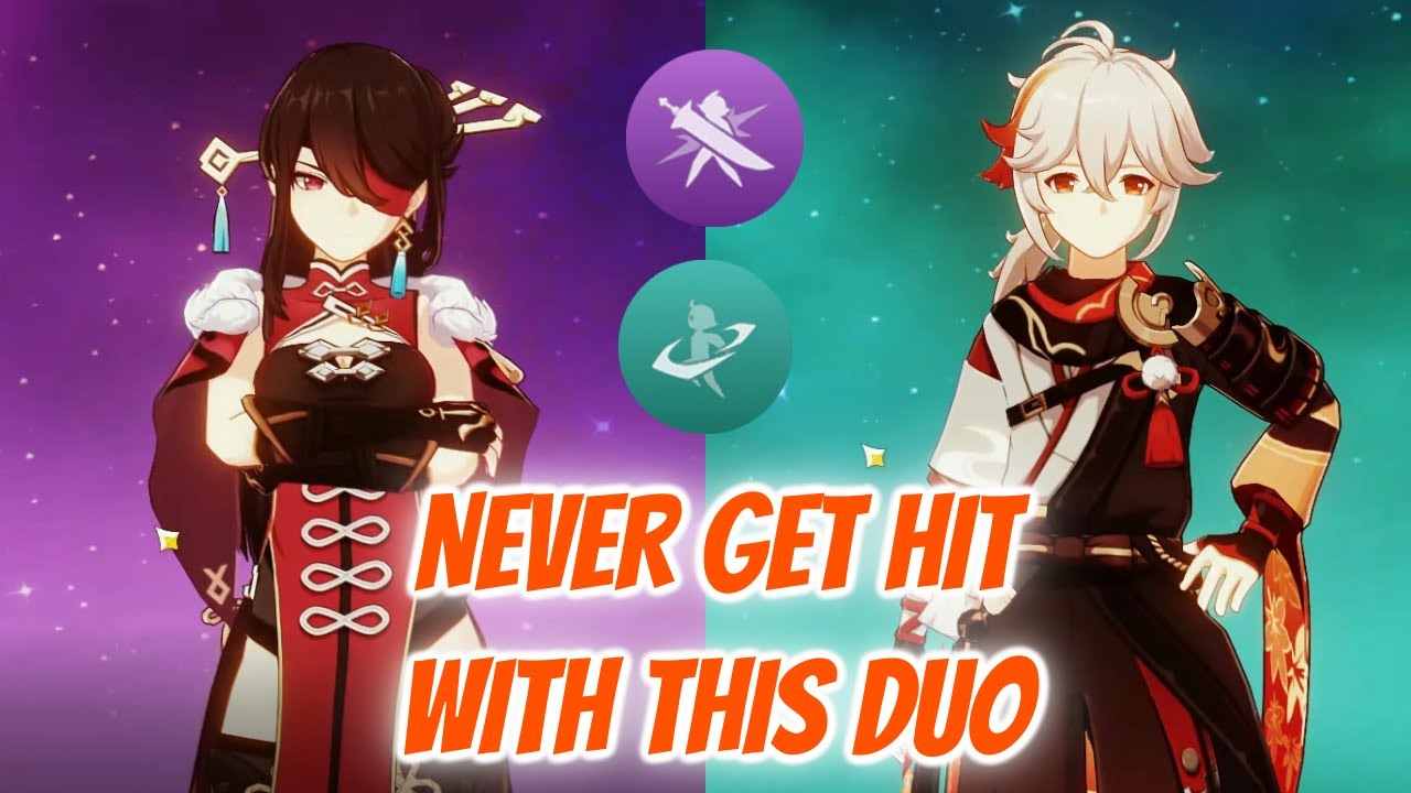 Duo Heroic | 1HP Beidou And Kazuha Vs Bosses (Genshin Impact)