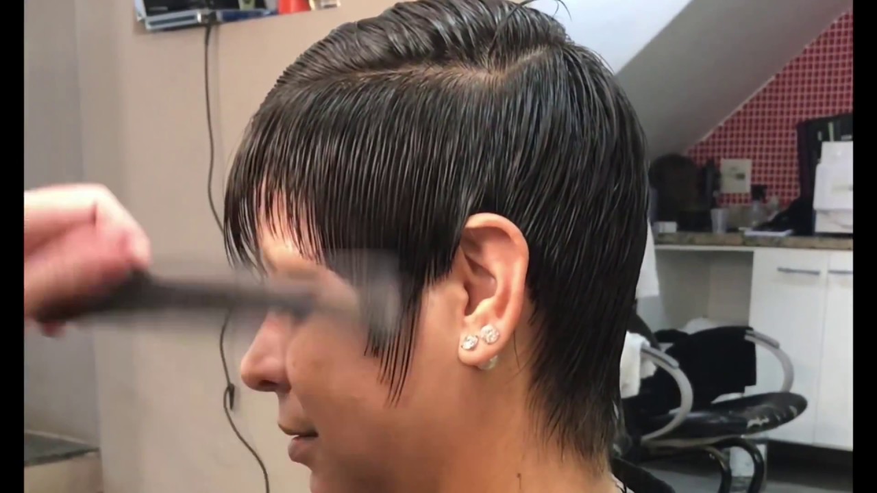 Corte de cabelo curto 2018 passo a passo