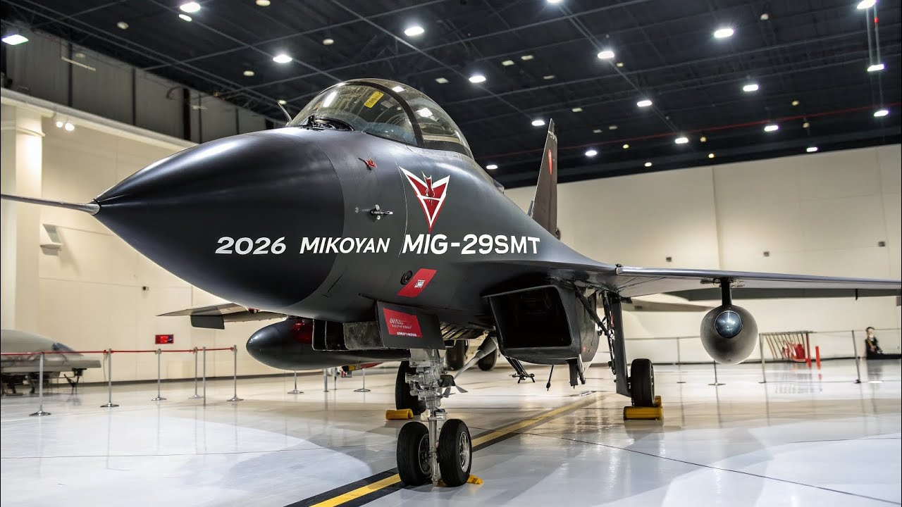 🇺🇿 MiG-29SMT Fighter Jet – Tezlik va Kuchning Mukammal Kombinatsiyasi