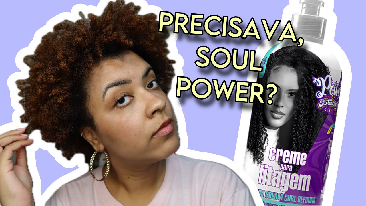CREME P/ FITAGEM SOUL POWER | primeiras impressões *cabelo crespo*