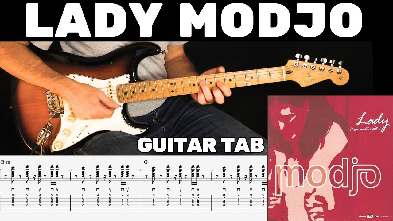 Lady Hear me tonight | Modjo Guitar cover - tabs