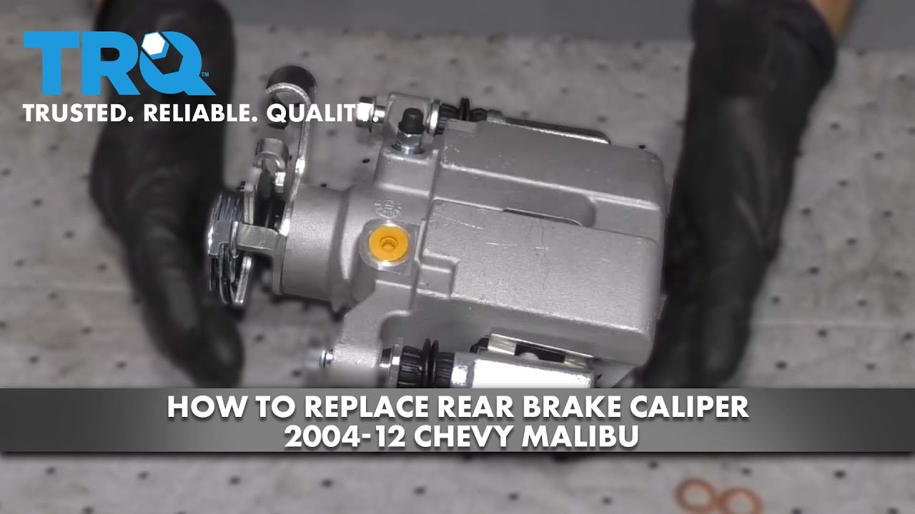 How to Replace Rear Brake Caliper 2004-12 Chevy Malibu