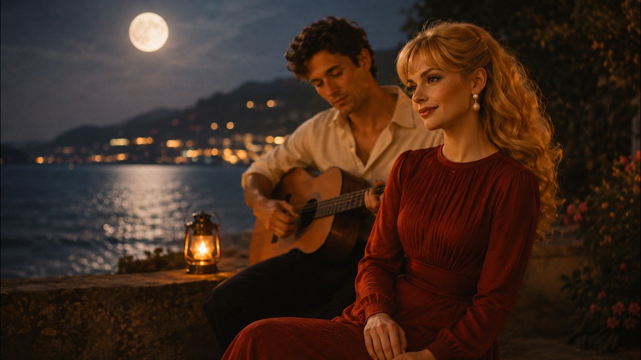 Luna Innamorata ❤️ The Most Beautiful Italian Love Song Ever (1950s Romance)